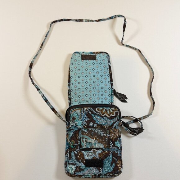 Vera Bradley Java Blue Sophie Tote & Crossbody Purse - Set of 2 - Picture 6 of 10